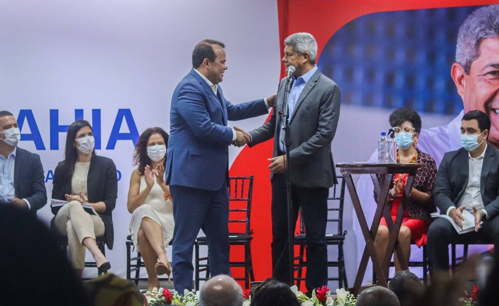 Jerônimo Rodrigues volta a anunciar secretários de novo governo da Bahia — Foto: Manu Dias/GOVBA