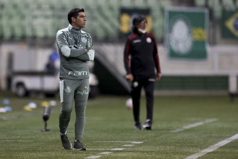 Abel Ferreira, técnico do Palmeiras — Foto: Staff Images/Conmebol