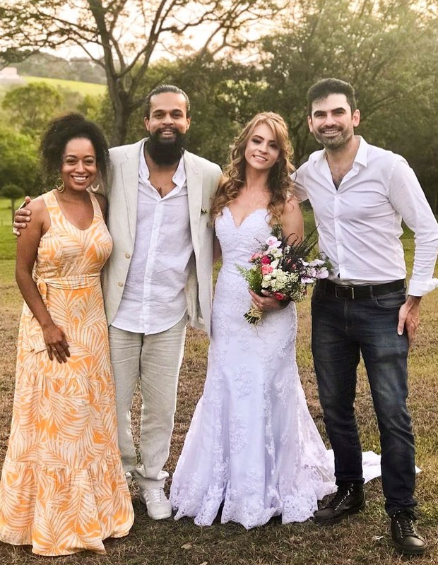 Aretha Oliveira, Pierre Bittencourt, Brenda Mistral e Sebastian Goldberg (Foto: Reprodução/Instagram)