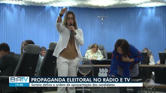 TRE define ordem da propaganda eleitoral na TV e rádio para candidatos ao governo da Bahia; confira 
