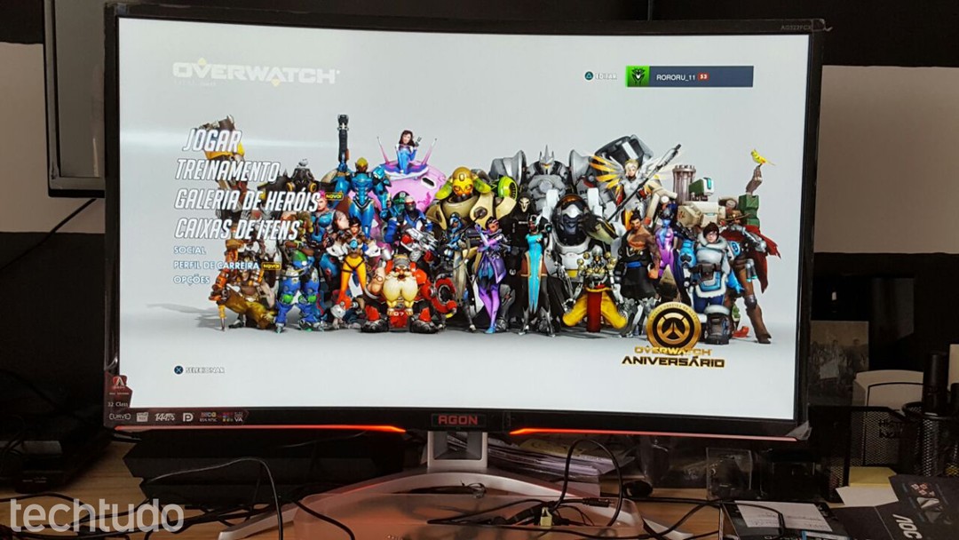 Monitor Gamer Agon Ag322fcx Informatica Techtudo