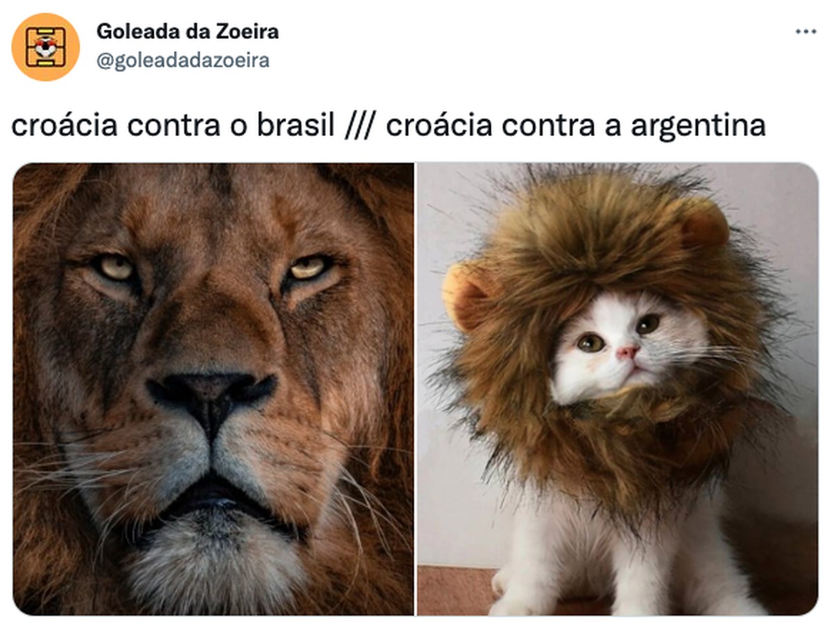 Croácia perde para a Argentina e é eliminada da Copa; veja memes