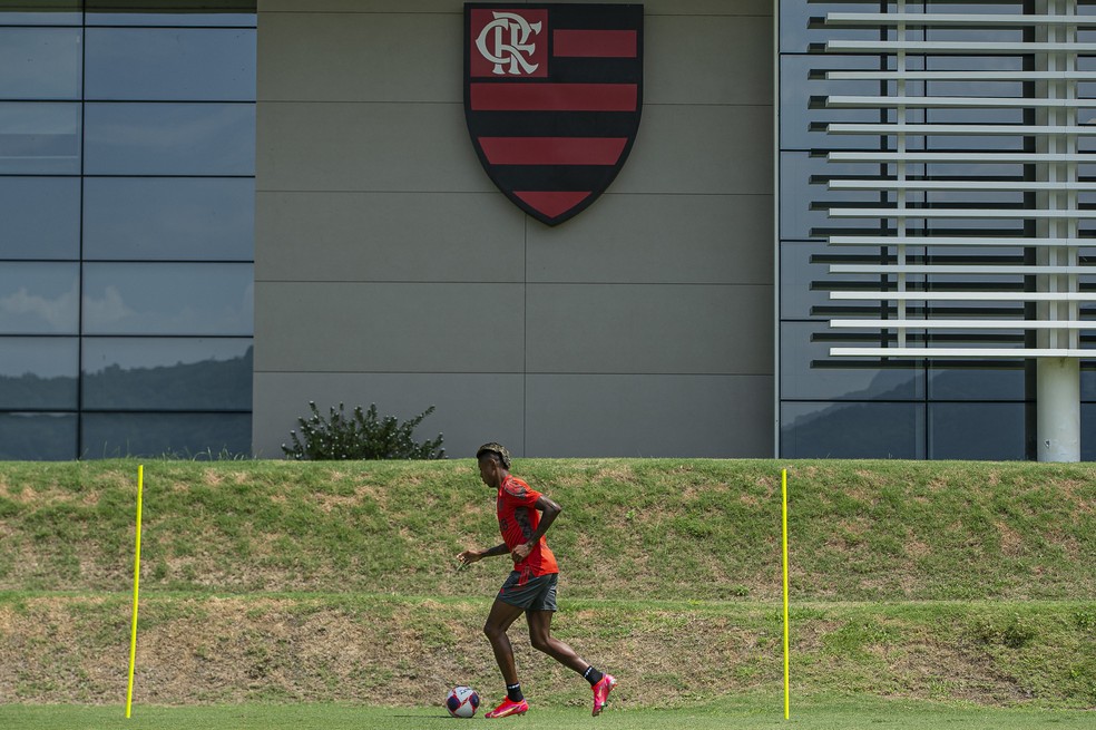 Bruno Henrique Flamengo &mdash; Foto: Alexandre Vidal / Flamengo