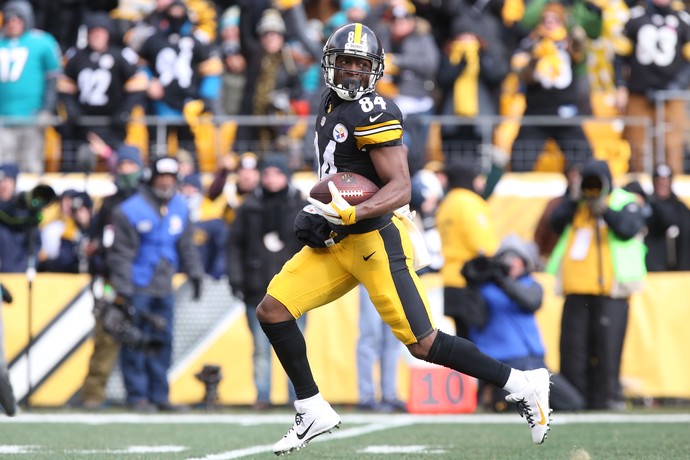 Miami Dolphins x Pittsburgh Steelers - wild card nfl - Antonio Brown (Foto: Reuters)