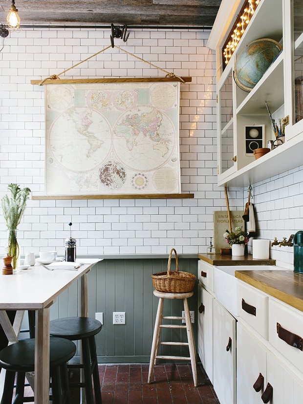 Armário de cozinha pequeno: 11 inspirações para quem tem pouco espaço (Foto: Reprodução / Pinterest)