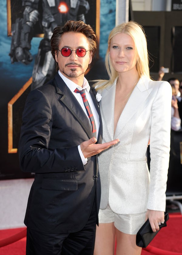 O ator Robert Downey Jr. e a atriz Gwyneth Paltrow (Foto: Getty Images)
