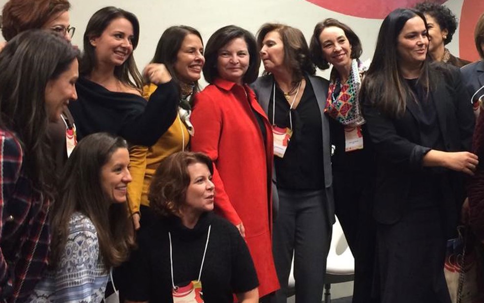 Raquel Dodge participa de evento de procuradores em São Paulo — Foto: Tahiane Stochero/G1