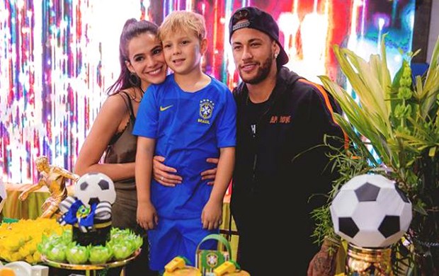 Bruna Marquezine, Davi Lucca e Neymar (Foto: Reprodução/Instagram)