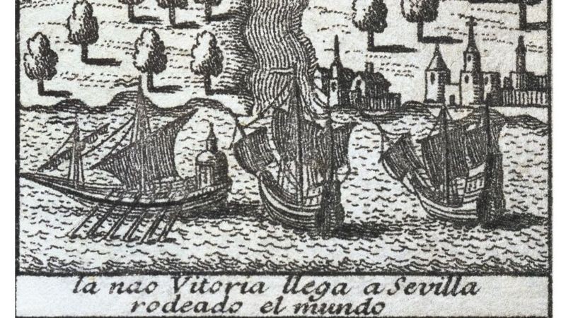 Chegada da Nau Victória a Sevilha em 1522 foi um marco na história da navegação, mas também uma indicação de que outras rotas para a Ásia deveriam ser encontradas (Foto: BBC News)