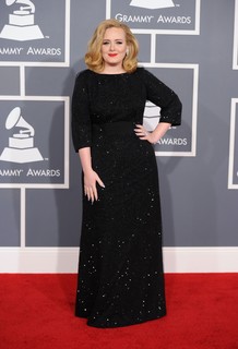 Adele no Grammy de 2012
