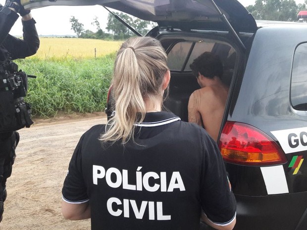 Chefe do tráfico de drogas no Litoral Norte é preso na Operação Messias (Foto: Divulgação/Polícia Civil)