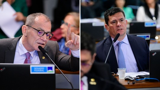 Moro tem novo embate com petista no Senado: 'decadência moral' e 'roubo na Petrobras'
