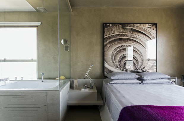 7 ideias para quem sonha com um quarto roxo  (Foto: Alain Brugier/Divulgação)