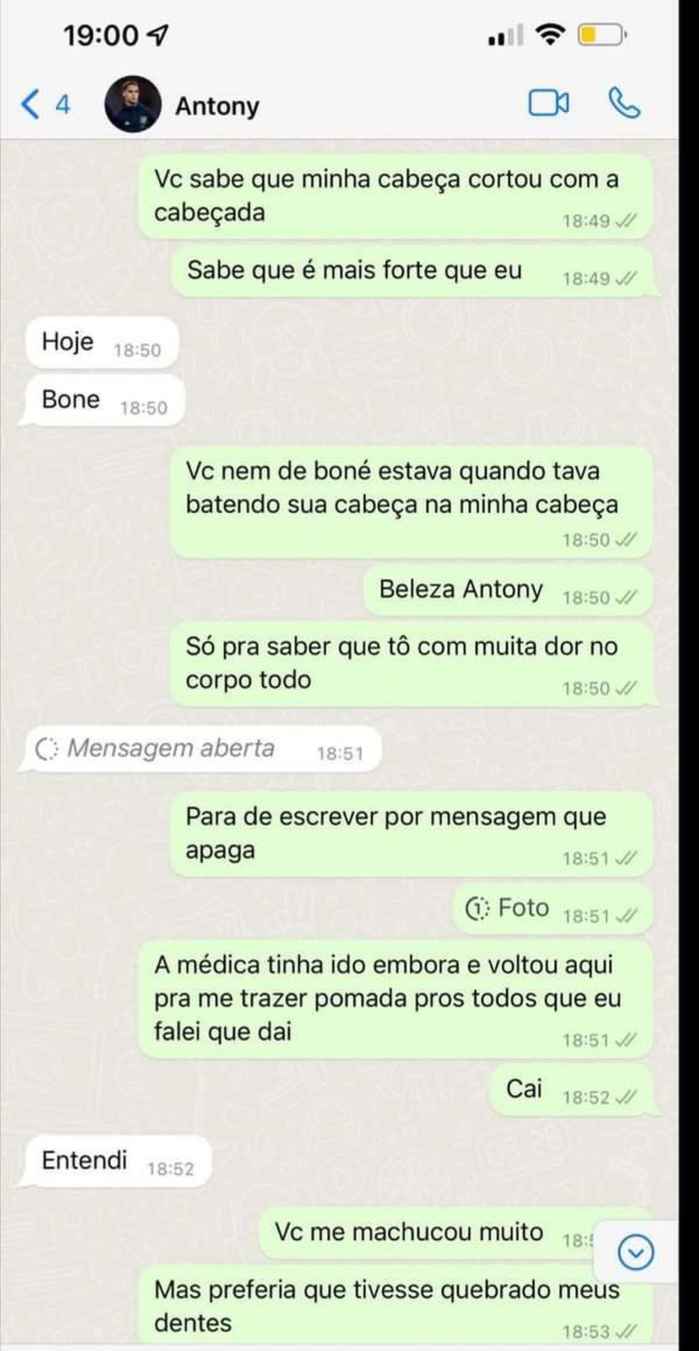 Gabi Cavallin denunciou Antony por viol&ecirc;ncia dom&eacute;stica &mdash; Foto: Reprodu&ccedil;&atilde;o/Segue a Cami