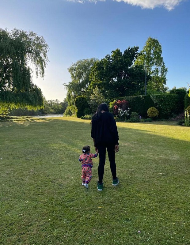 Naomi Campbell e a filha (Foto: Reprodução/Instagram)