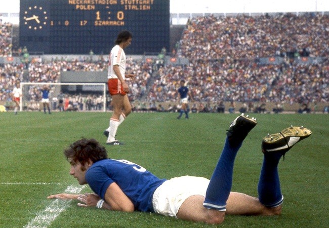 Polônia vs. Itália em 1974 (Foto: reprodução)