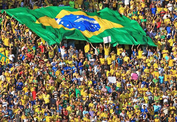 Torcida do Brasil ; população do Brasil ; população brasileira ; senso do IBGE ;  (Foto: Getty Images)