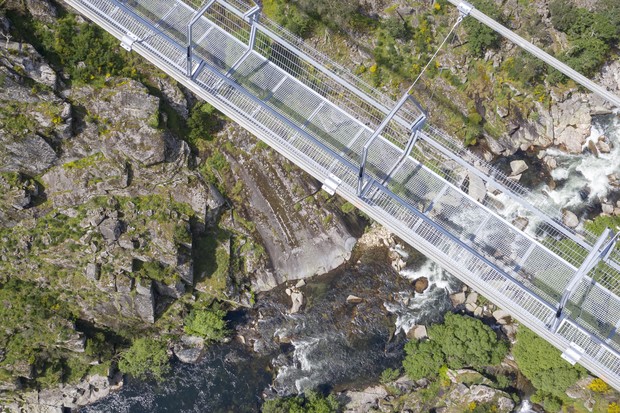 Portugal inaugura a maior ponte suspensa para pedestres do mundo (Foto: Divulgação)