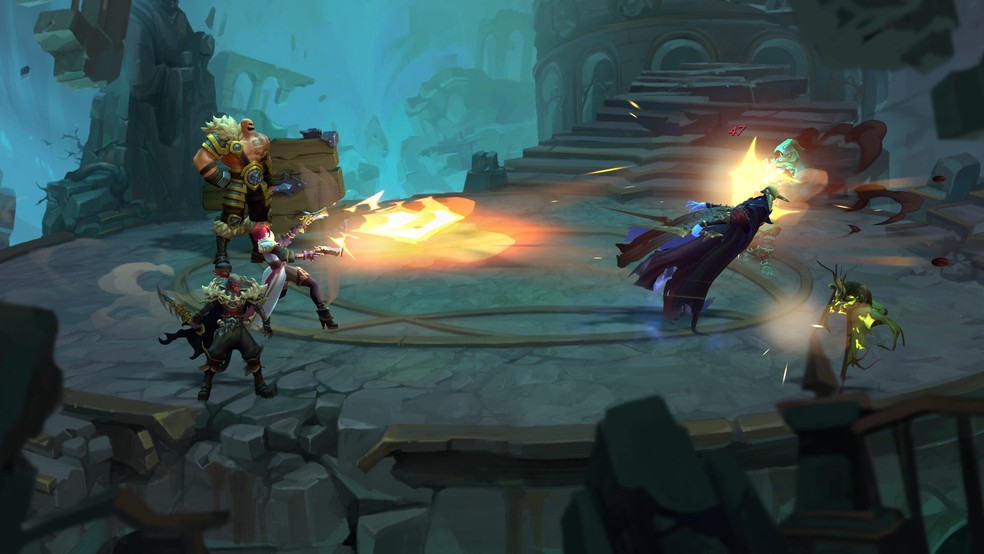 Ruined King contará uma história envolvendo Miss Fortune e outros campeões conhecidos do LOL — Foto: Divulgação/Riot Forge