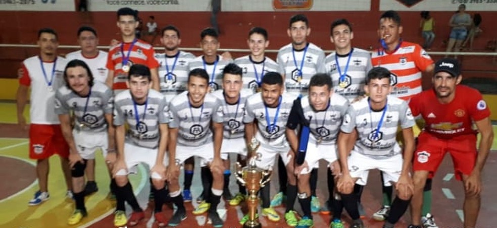Juventus FeijÃ³ B campeÃ£o Acreano de Futsal Sub-20 â Foto: DivulgaÃ§Ã£o/Fafs