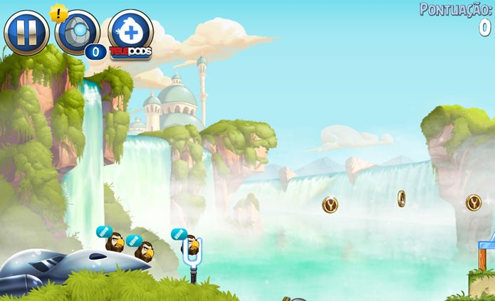 Angry Birds: funcionamento da jogabilidade (Foto: Reprodução/Felipe Vinha)