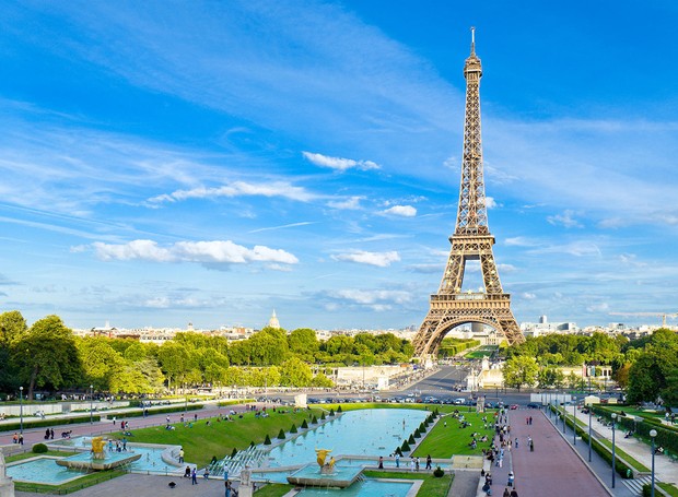 Torre Eiffel em Paris (Foto: ReproduÃ§Ã£o/Air France)