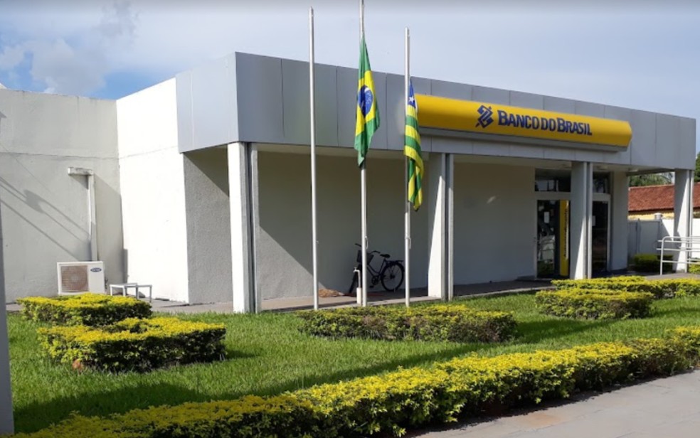 Agência do Banco do Brasil de Itapirapuã, Goiás — Foto: Reprodução/Google Maps
