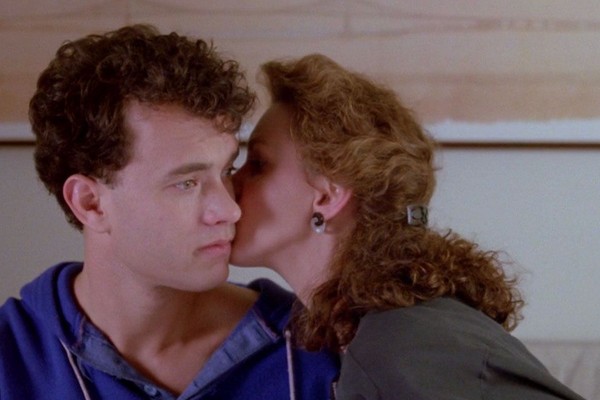 Tom Hanks e Elizabeth Perkins em cena de Quero Ser Grande (1988) (Foto: Reprodução)