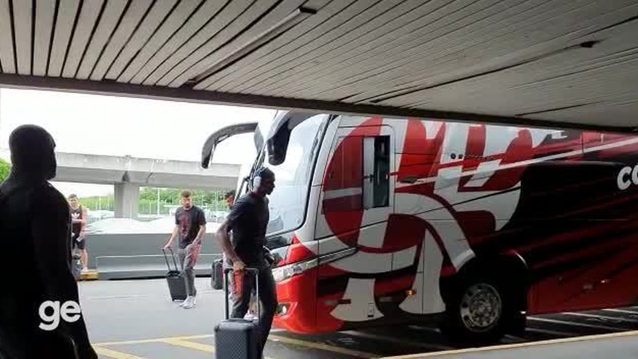 Embarque do Flamengo para Cuiabá