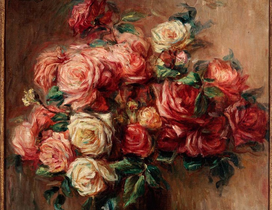 'Bouquet de Roses', de Pierre-Auguste Renoir(1841- 1919)