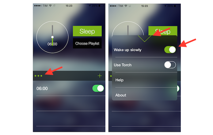 Configurando um padrão de despertador no Alarmify para iPhone (Foto: Reprodução/Marvin Costa)