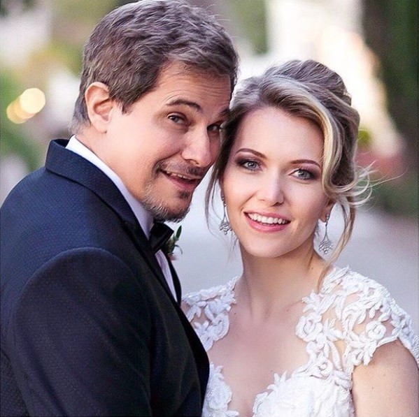 Edson Celulari e a mulher, Karin Roepke (Foto: Reprodução / Instagram)