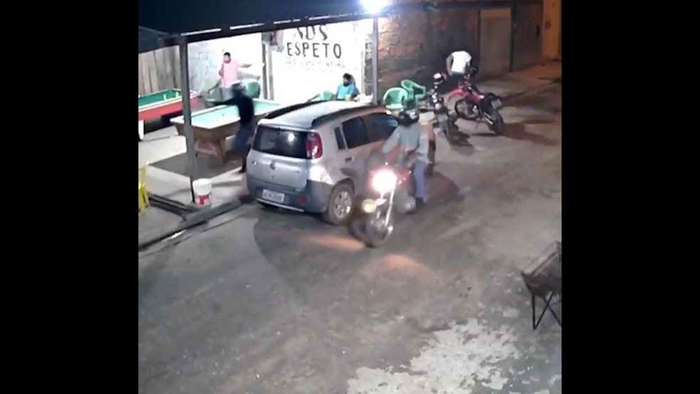 Atirador assassina homem a tiros em estabelecimento em Imperatriz — Foto: Divulgação/Redes Sociais