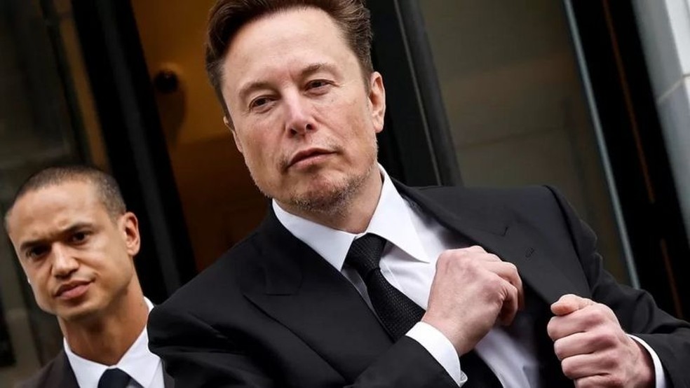Elon Musk, empresário que assumiu o Twitter em outubro de 2022 — Foto: Reuters via BBC
