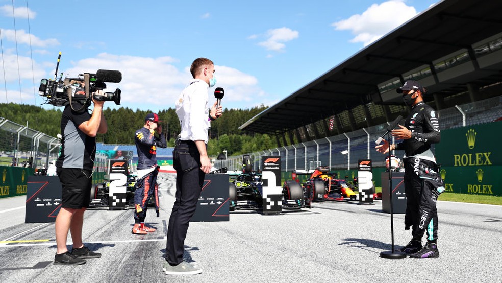 Fala Piloto Confira O Que Disseram Os Tres Melhores Na Classificacao Do Gp Da Austria De F1 Formula 1 Ge