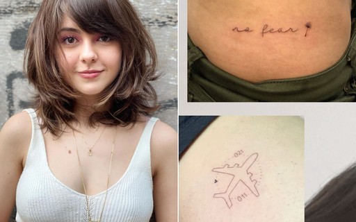 Klara Castanho exibe todas as suas tatuagens no Instagram