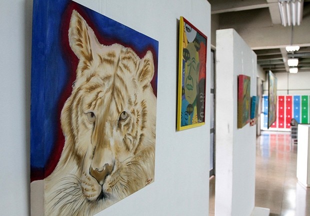 Exposição retrata animais em óleo sob tela (Foto: Divulgação / Sergio Menezes)