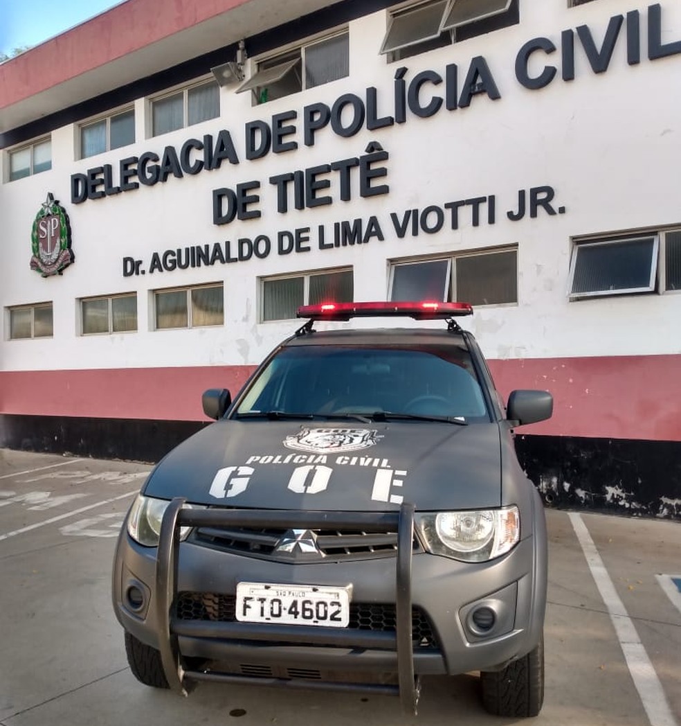 Caso foi apresentado na Polícia Civil de Tietê (SP) — Foto: Polícia Civil/Divulgação