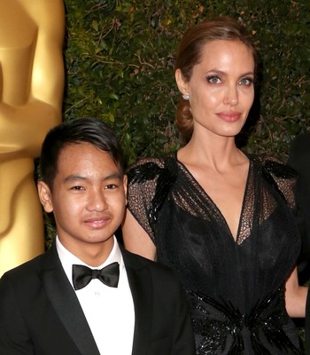 Angelina Jolie e Maddox (Foto: Getty Images)