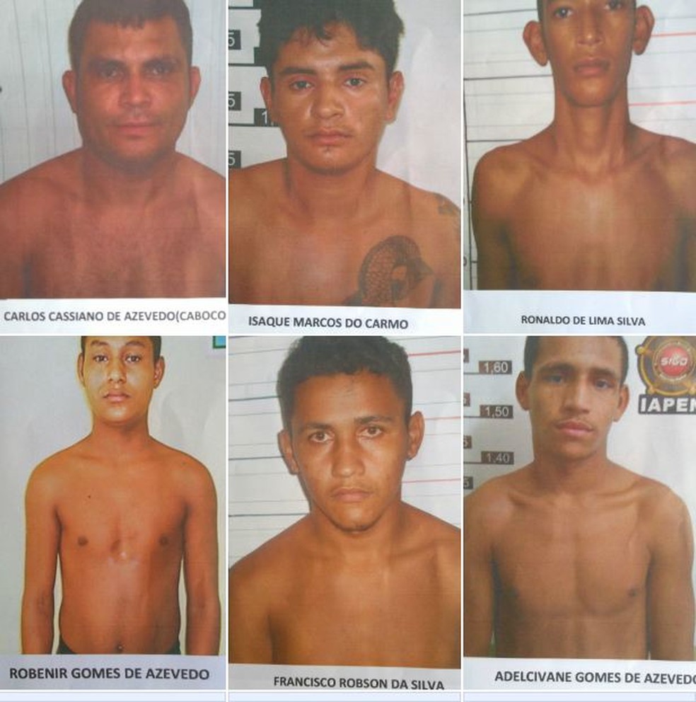 PM e agentes penitenciários fazem buscas por foragidos  (Foto: Divulgação/Iapen)