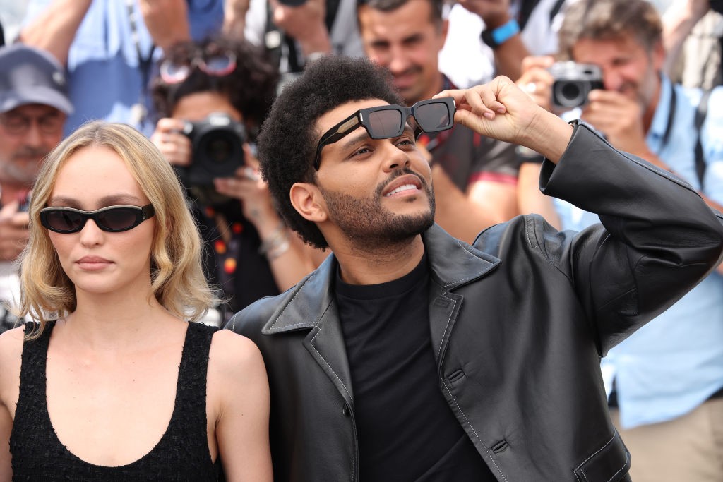 Lily Rose-Depp e The Weeknd — Foto: Getty Images