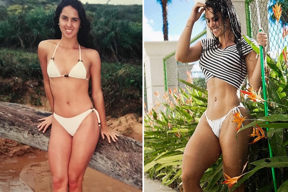 Inspiração: Graciele Lacerda mostra antes e depois de seu corpo -  29/03/2017 - UOL VivaBem