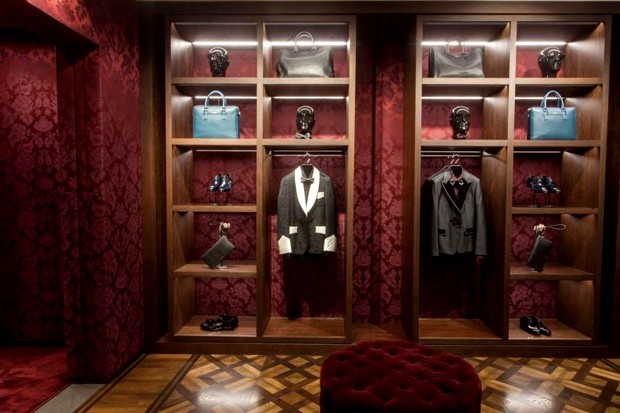 Visual da nova loja da Dolce & Gabbana em São Paulo (Foto: Divulgação)