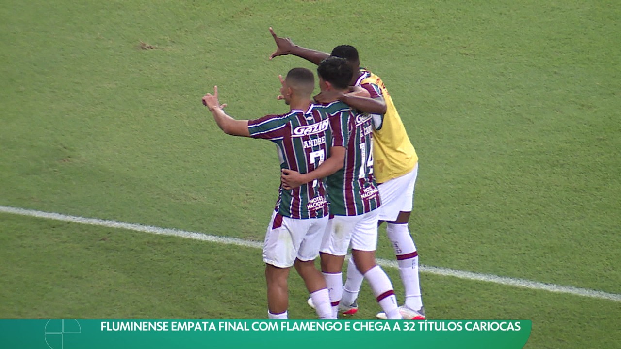Fluminense empata final com Flamengo e chega a 32 títulos cariocas