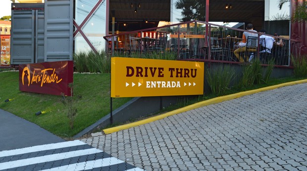 Loja Container com Drive thru em Pará de Minas (MG) (Foto: Divulgação)