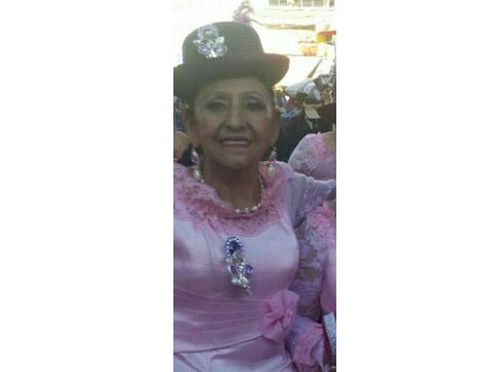 Carmen Chacón havia sido hospitalizada com pneumonia agravada por diabetes  (Foto: Reprodução/ Facebook/ Escarly Ticona)