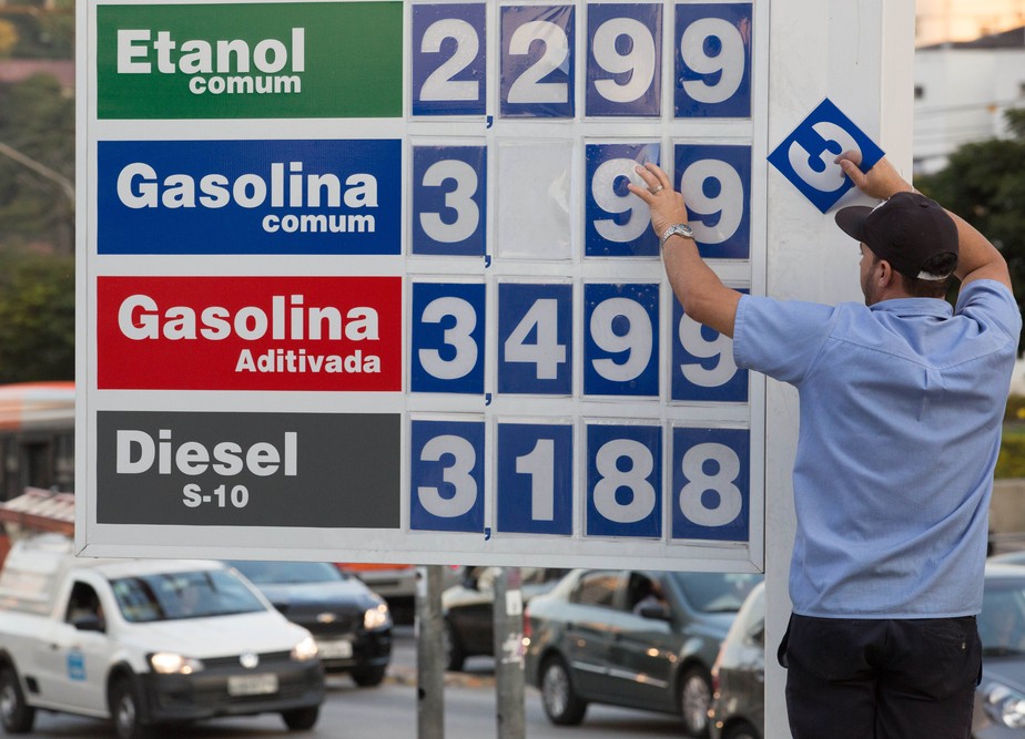 Preço do combustível sobe a partir desta sexta e gasolina sofre reajuste de 4,5% 