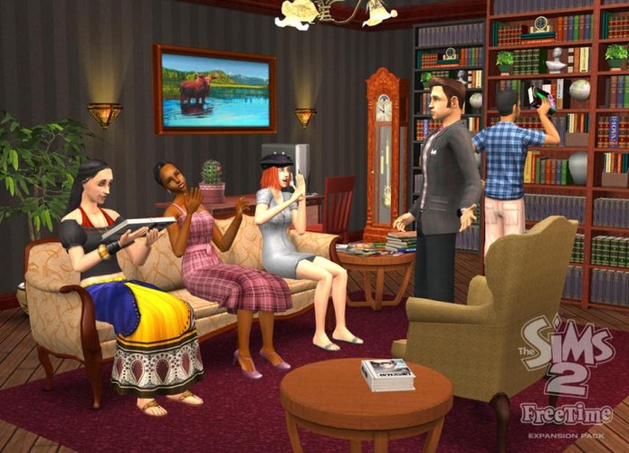 The Sims 2: Tempo Livre (Foto: Divulgação/EA)