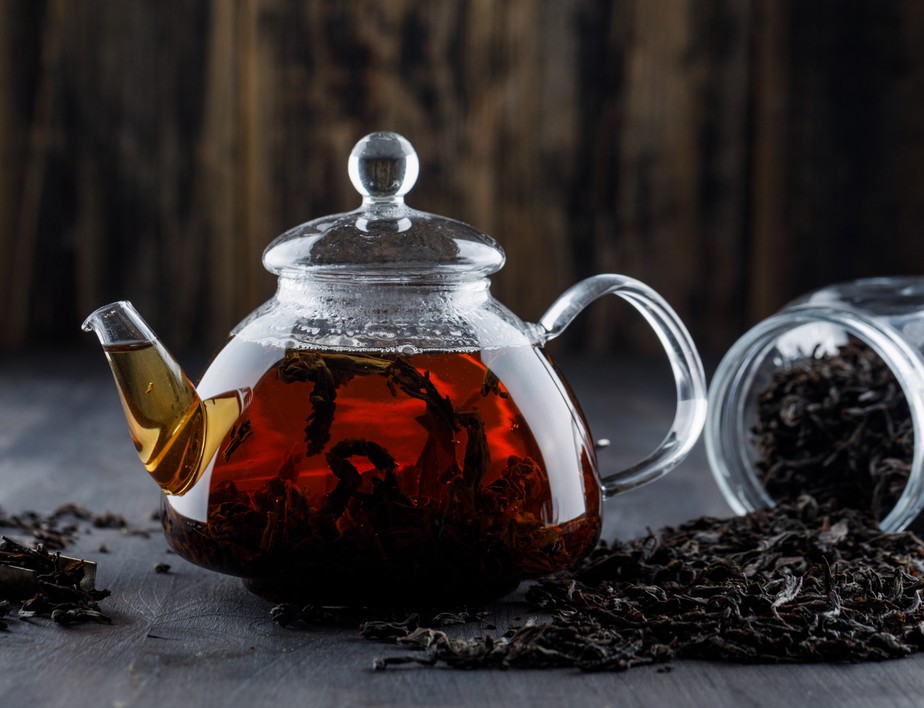 O chá preto defumado mais famoso é originário das montanhas Wuyi, na China