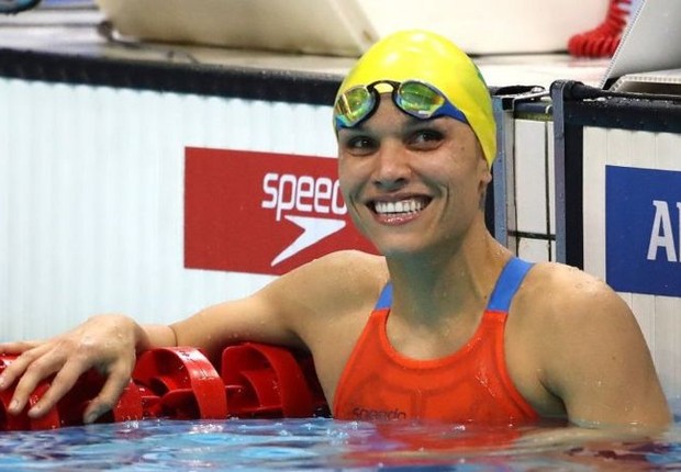 Maria Carolina Gomes Santiago ganhou dois ouros no último Mundial (Foto: Getty Images via BBC)